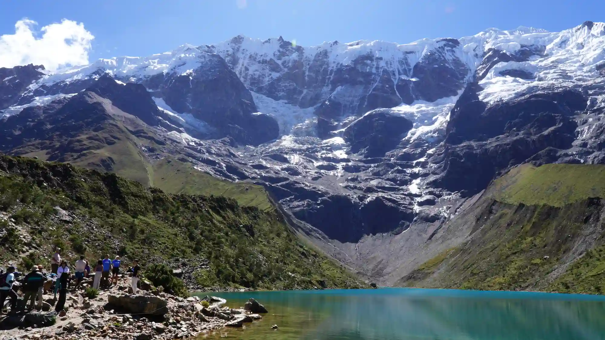Viajero en la ruta Salkantay