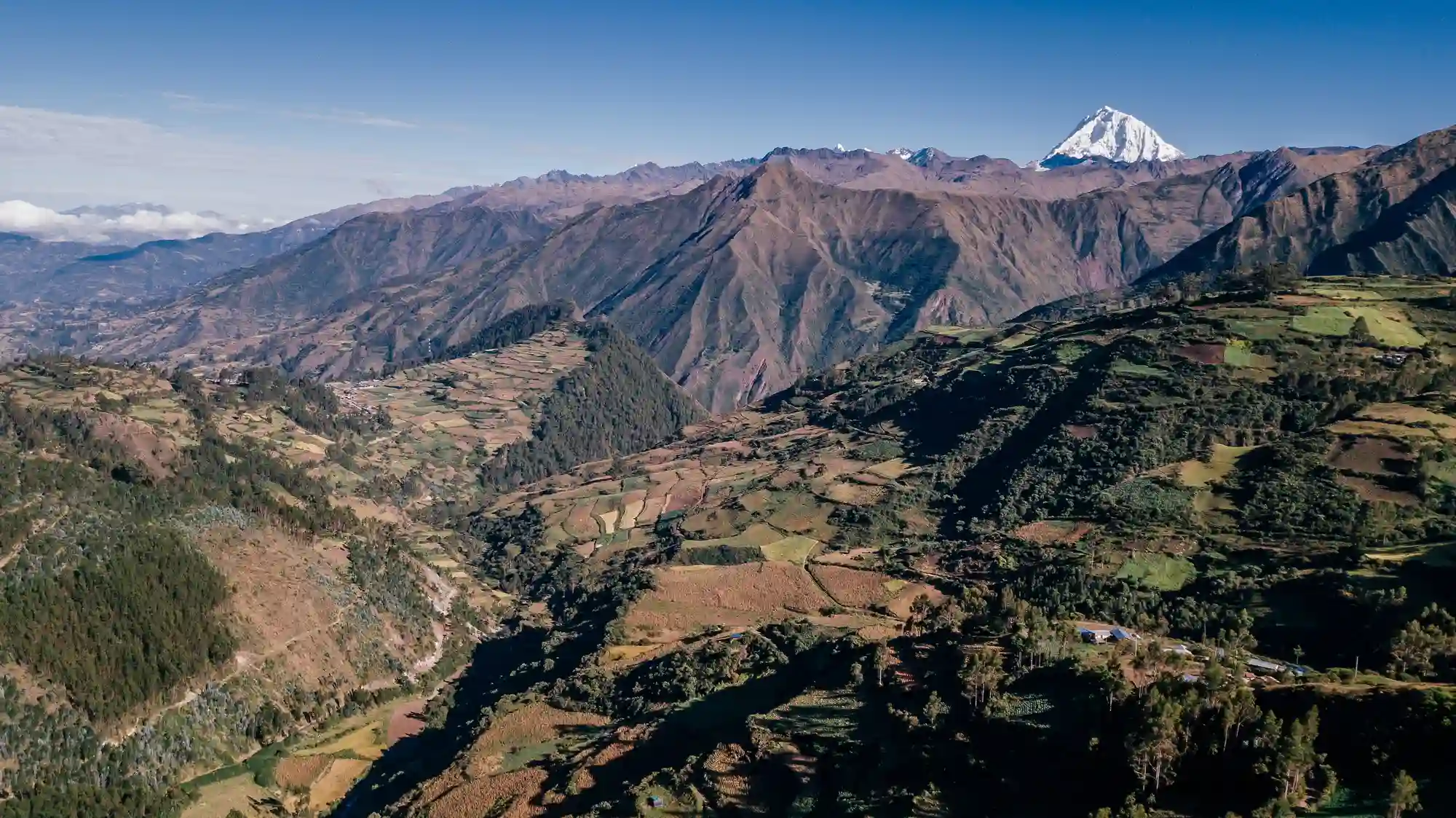 Huéspedes del lodge en Salkantay